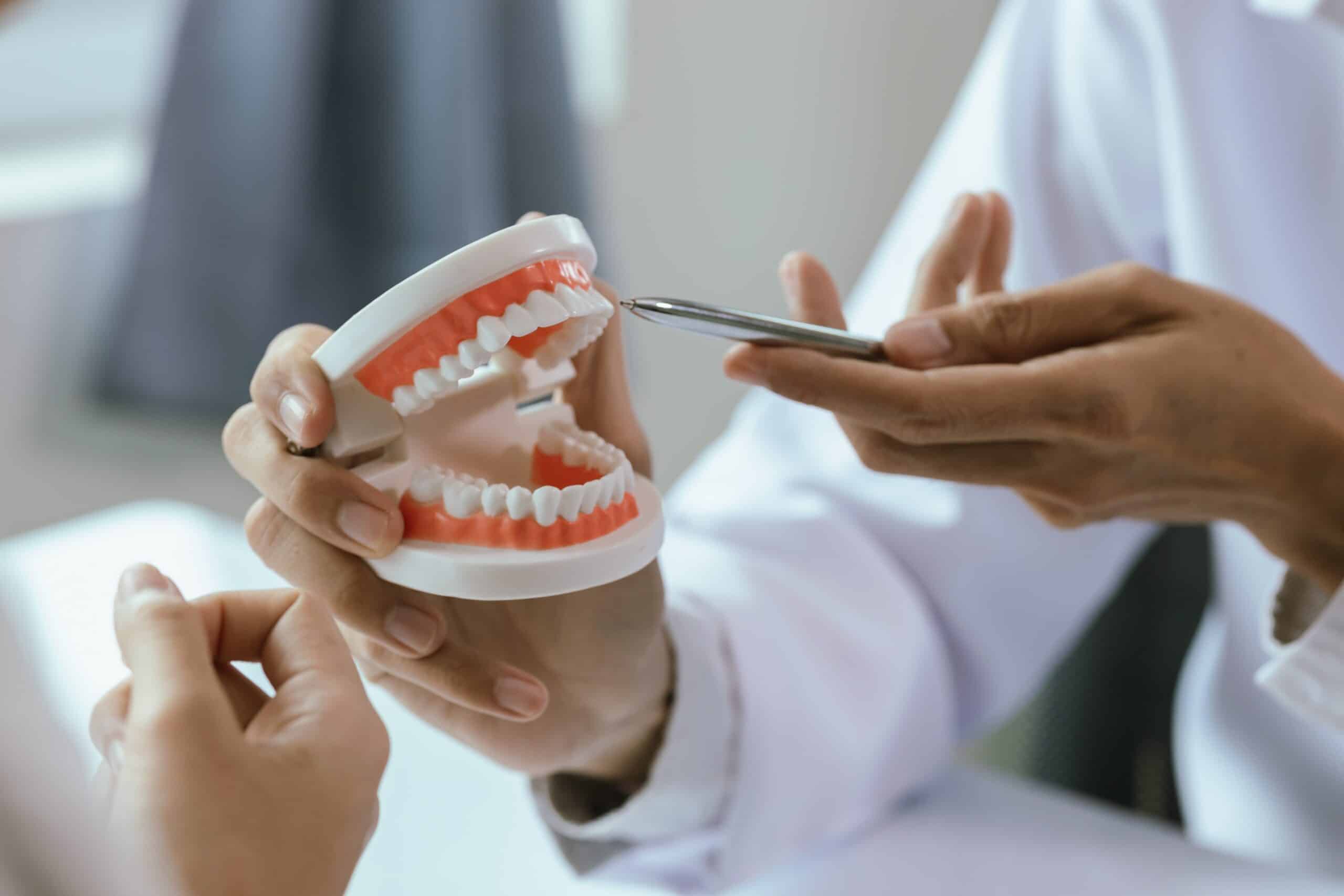 The Dentist And Patient Will Discuss Oral Health Including Dentures