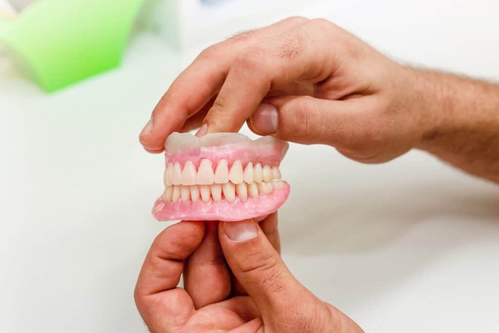 Implant-supported dentures full mouth prosthetic